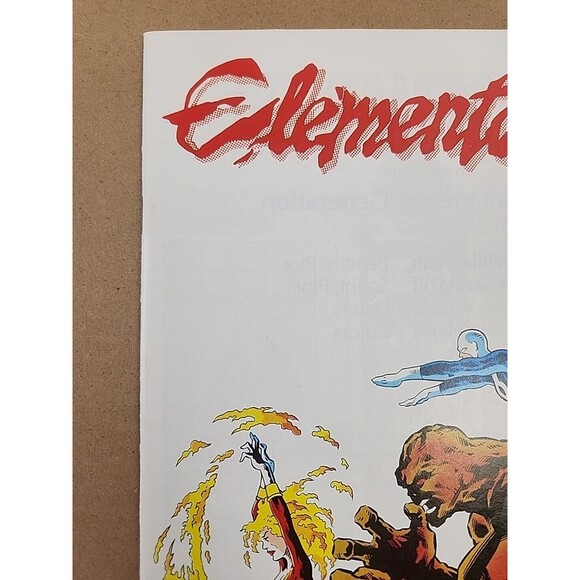ELEMENTALS ISSUE Vol 1,  #1 COMICO 1984 NM - Picture 2 of 7